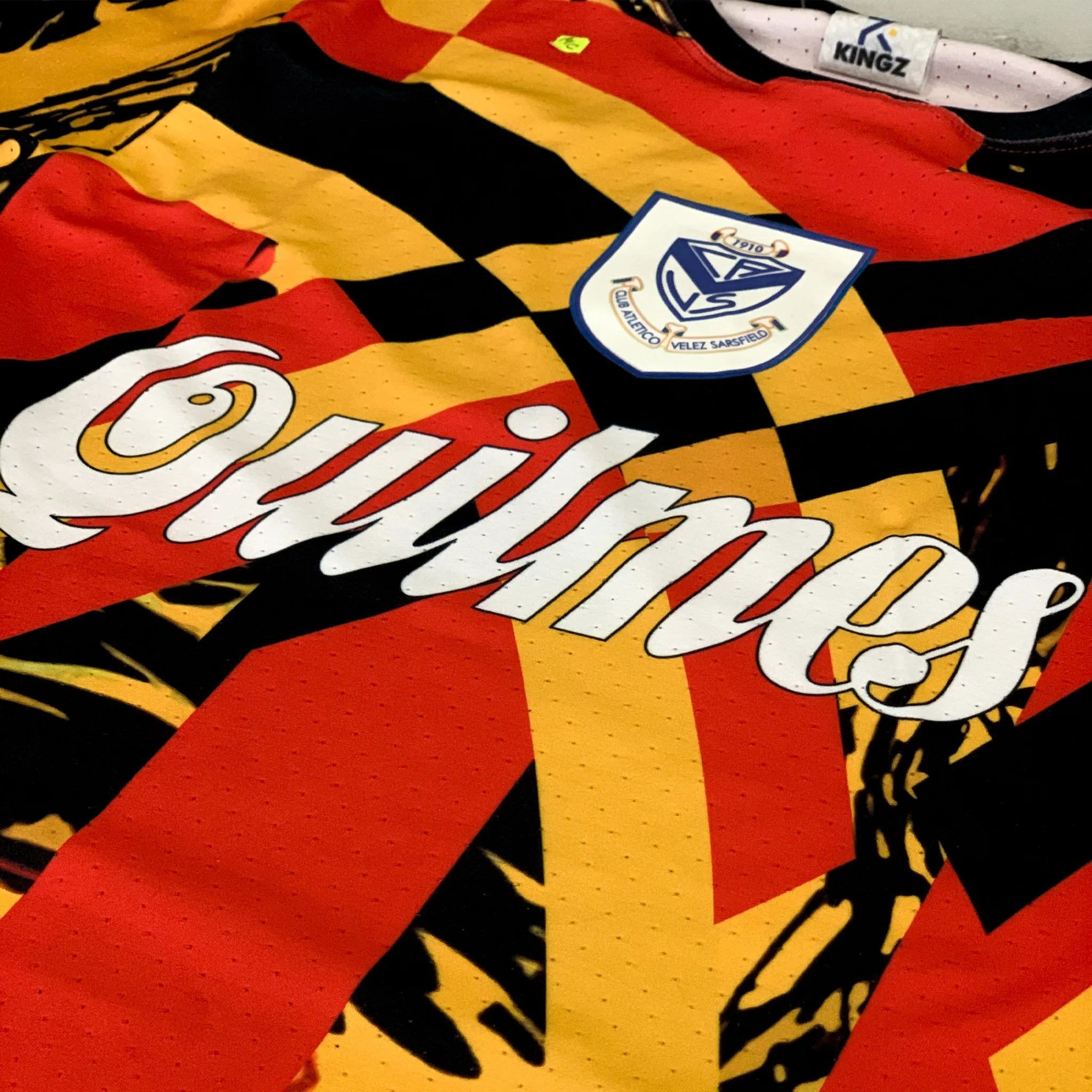 Camiseta Club Atlético Vélez Sarsfield Goycochea 1996 - Kingz Camisetas