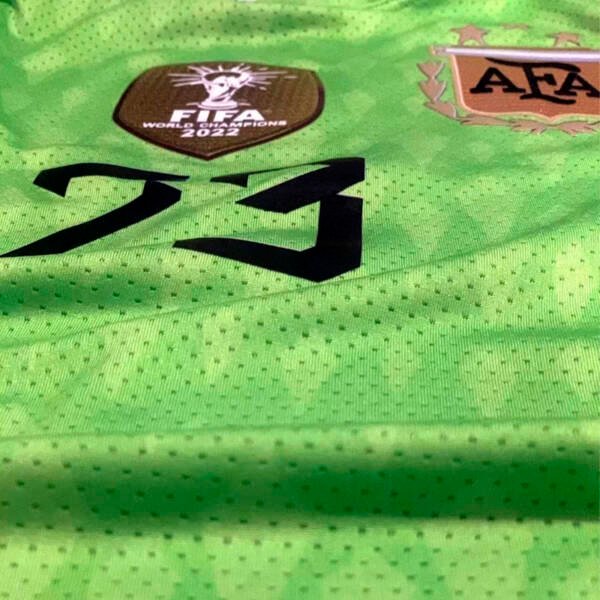 Camiseta Argentina Dibu Martinez 2022 - Imagen 5