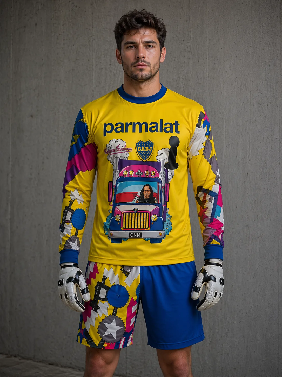 Camiseta Boca Juniors Mono Navarro Montoya