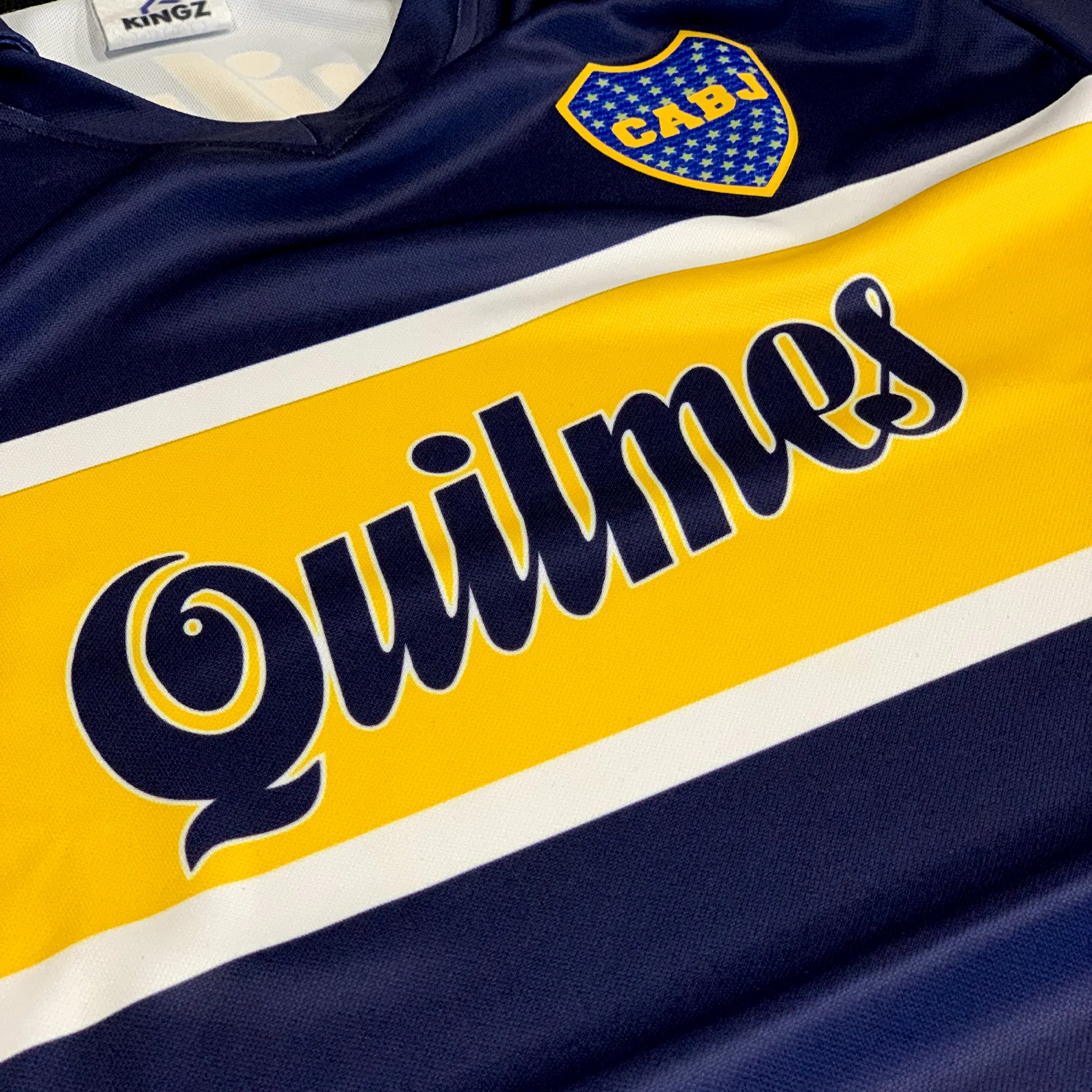 Camiseta Retro Boca Juniors 1997 - Kingz Camisetas