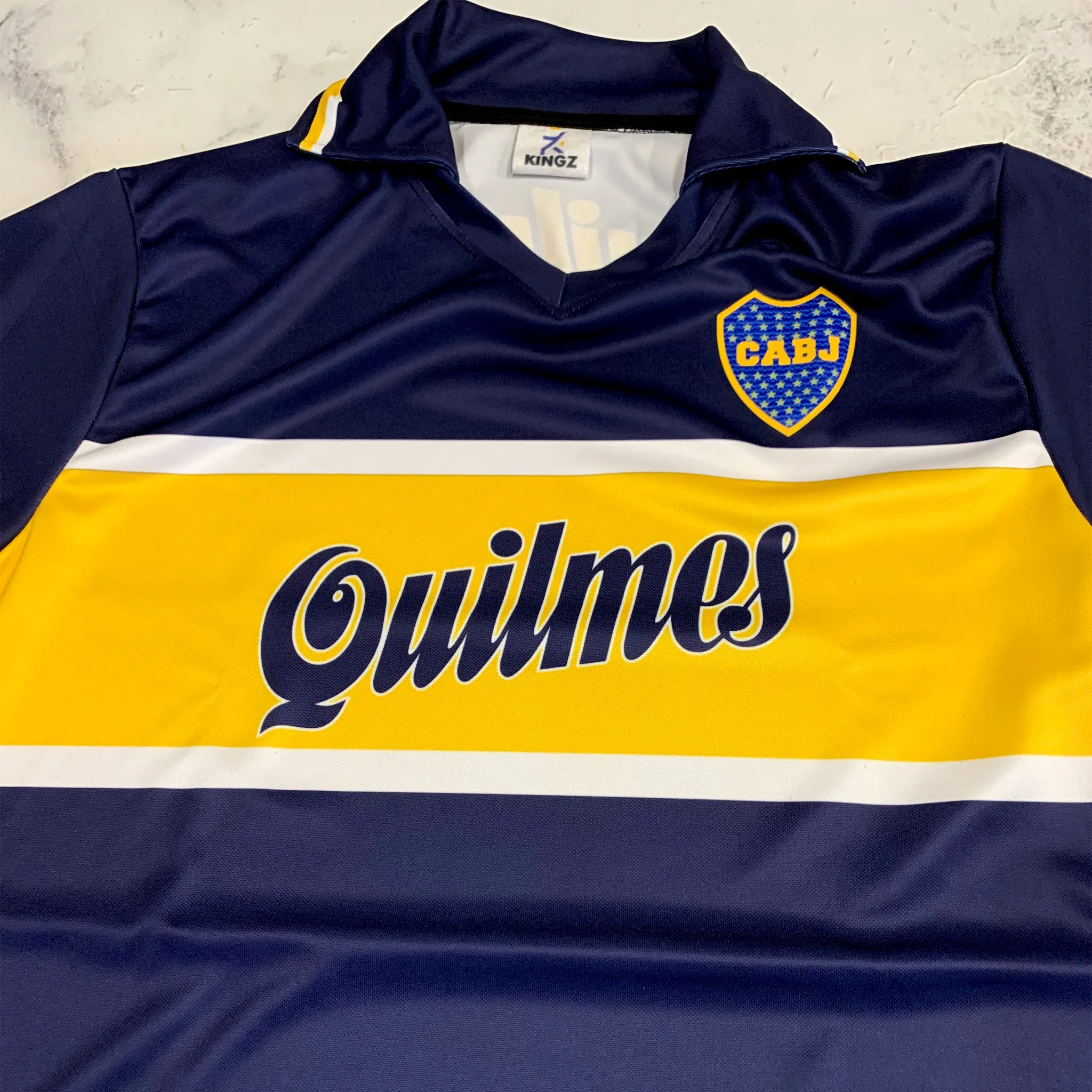 Camiseta Retro Boca Juniors 1997 - Kingz Camisetas