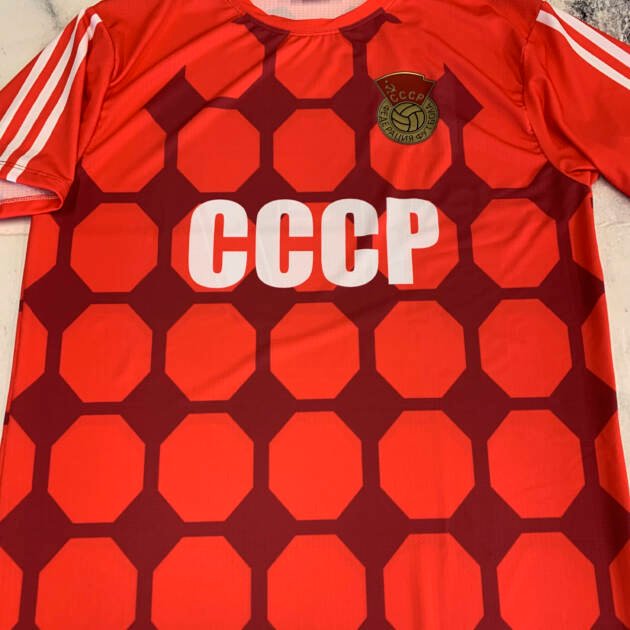 Maillot De Football Rétro Adidas Union Soviétique 1988/89 - Taille L - Neuf Avec étiquettes