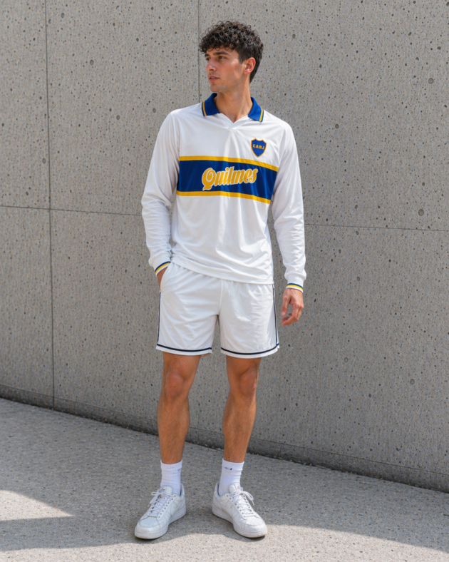 Camiseta Alternativa Retro Boca Juniors 1997