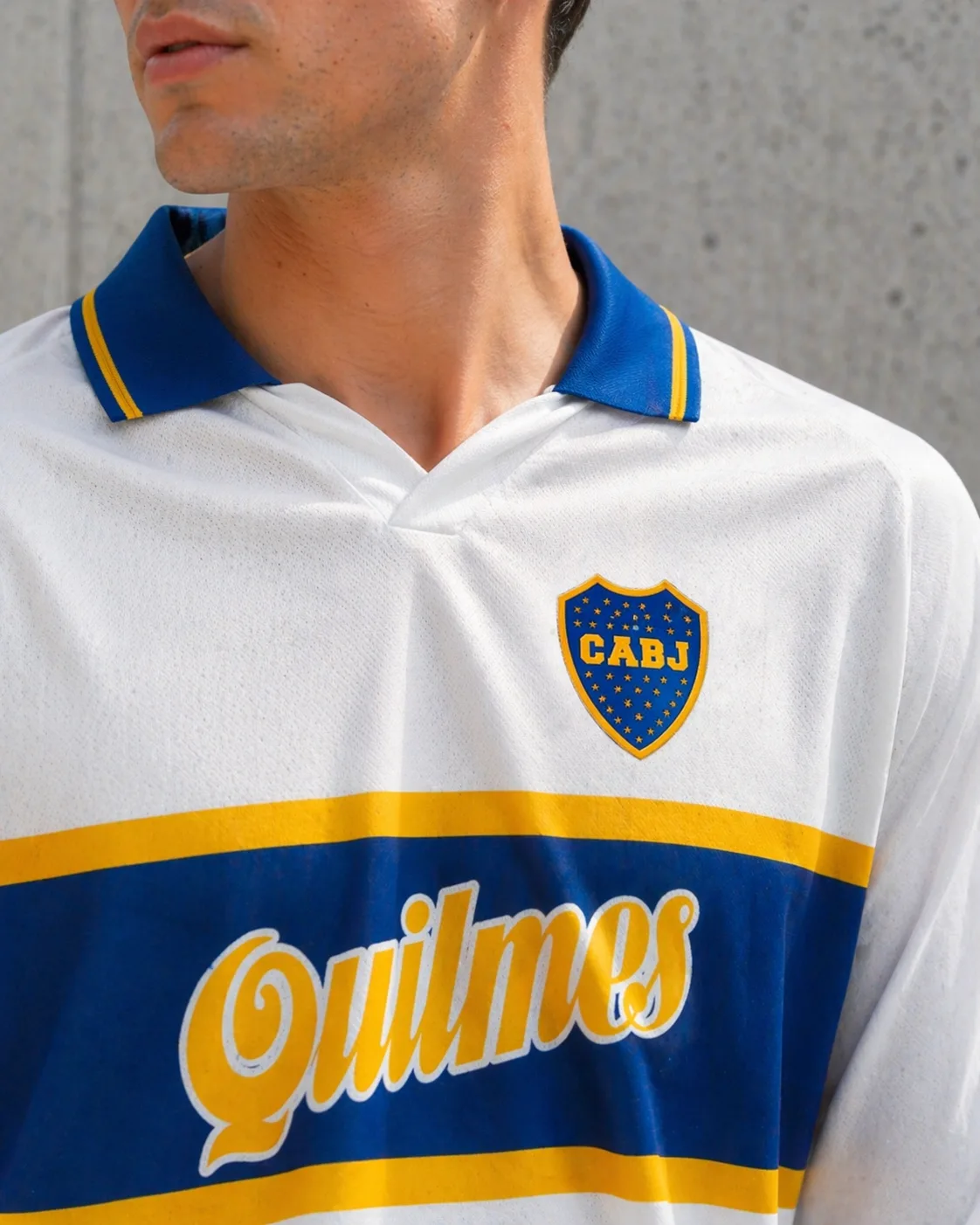 Camiseta Alternativa Retro Boca Juniors 1997 - Imagen 3