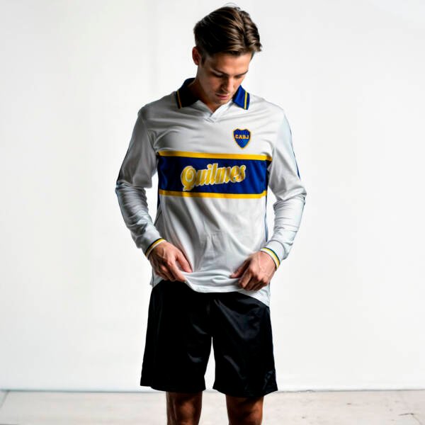 Camiseta Alternativa Retro Boca Juniors 1997 - Imagen 3