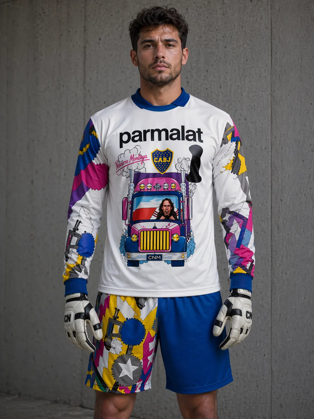 Camiseta Boca Juniors Mono Navarro Montoya