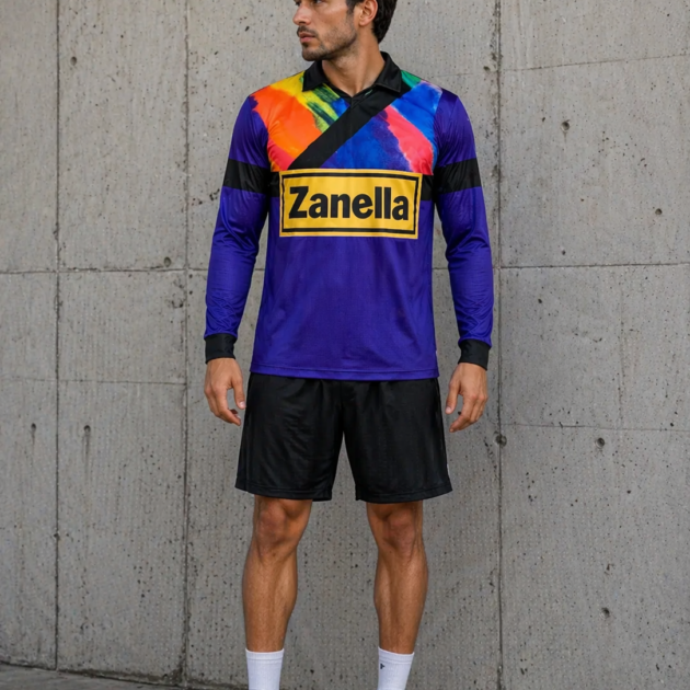 Camiseta Retro Rosario Central Lanari 1986