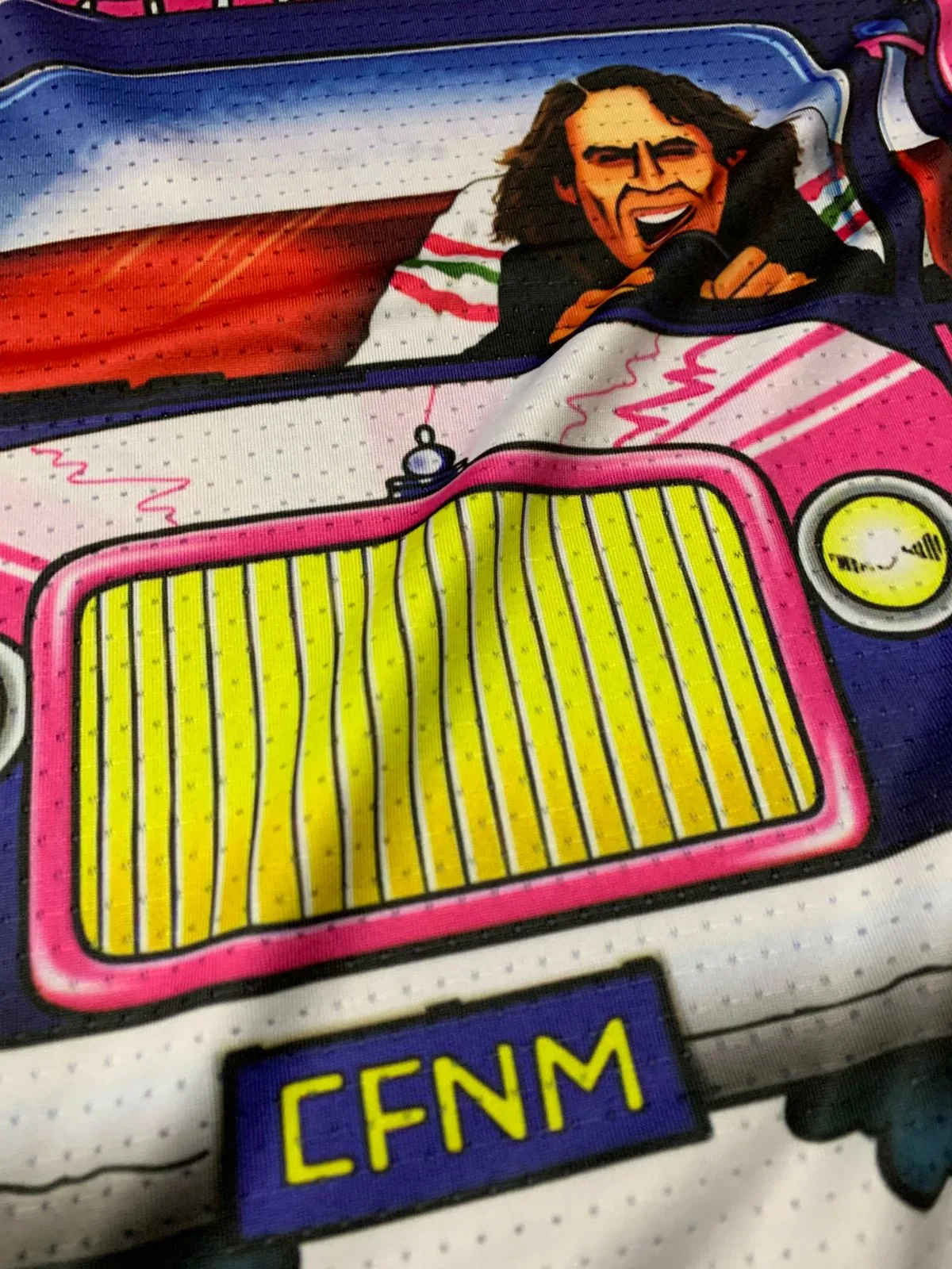 Detalle de la gráfica de la Camiseta Boca Juniors Mono Navarro Montoya