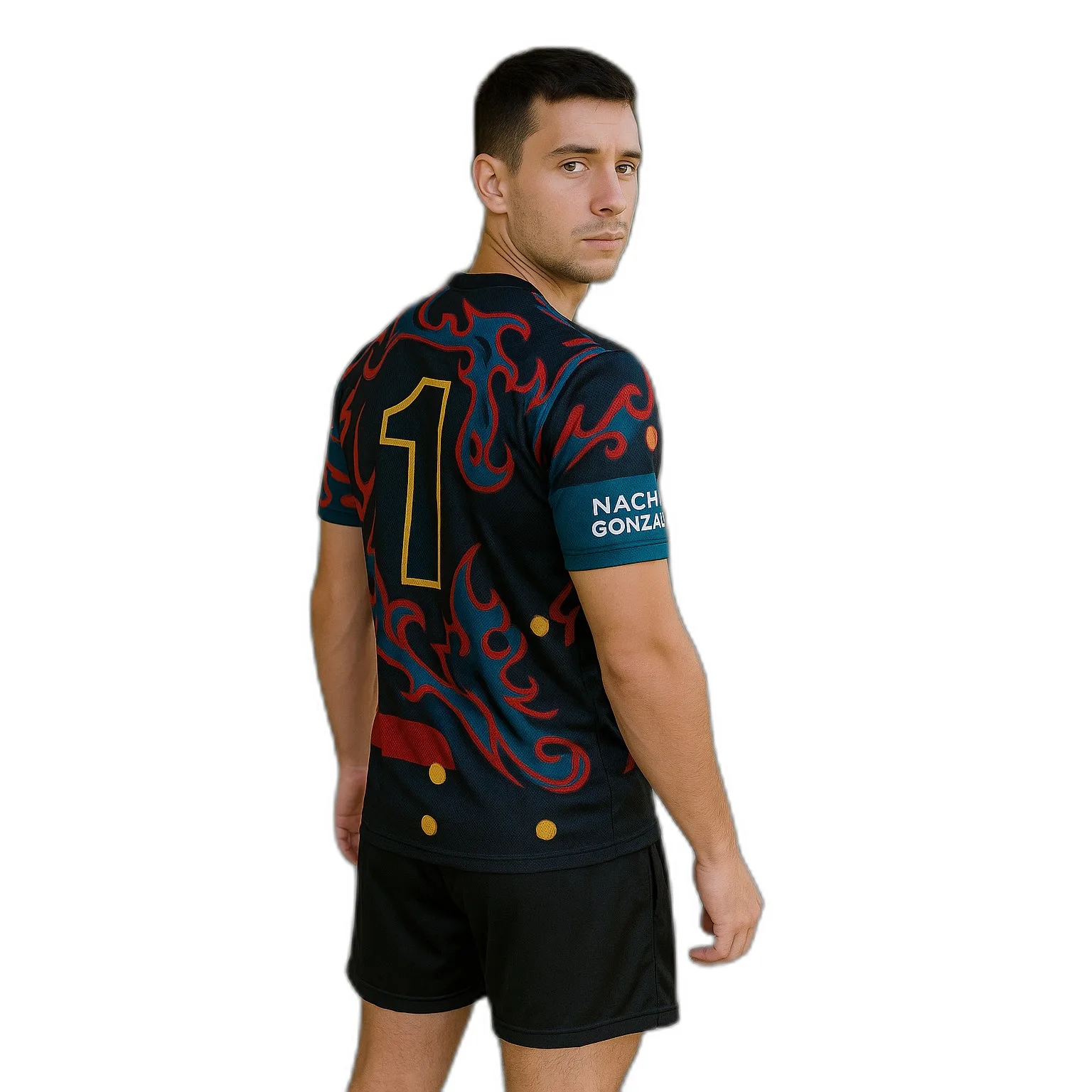 Camiseta Nacho Gonzalez de Racing Club 1995 - Kingz Camisetas