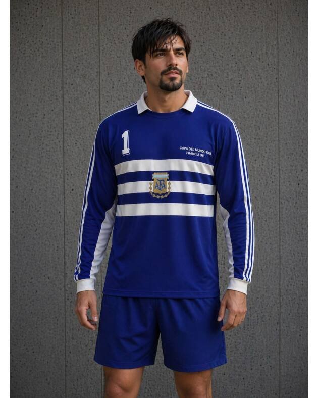 Camiseta Argentina Retro Francia 98 Alternativa