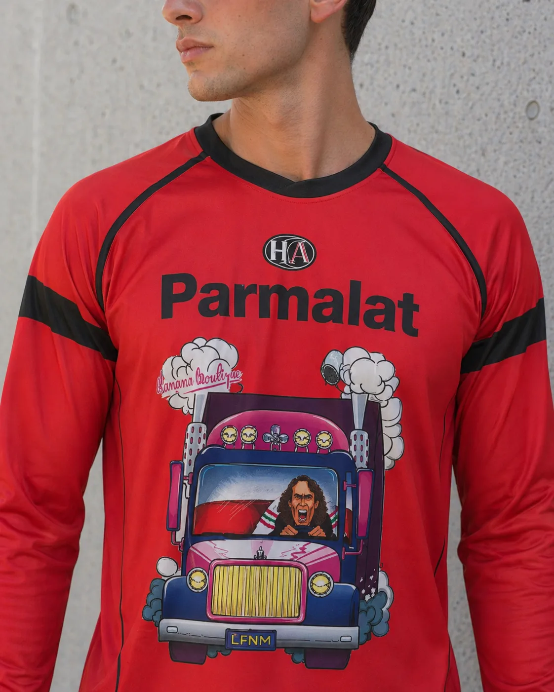 Camiseta Roja Mono Navarro Montoya 1992