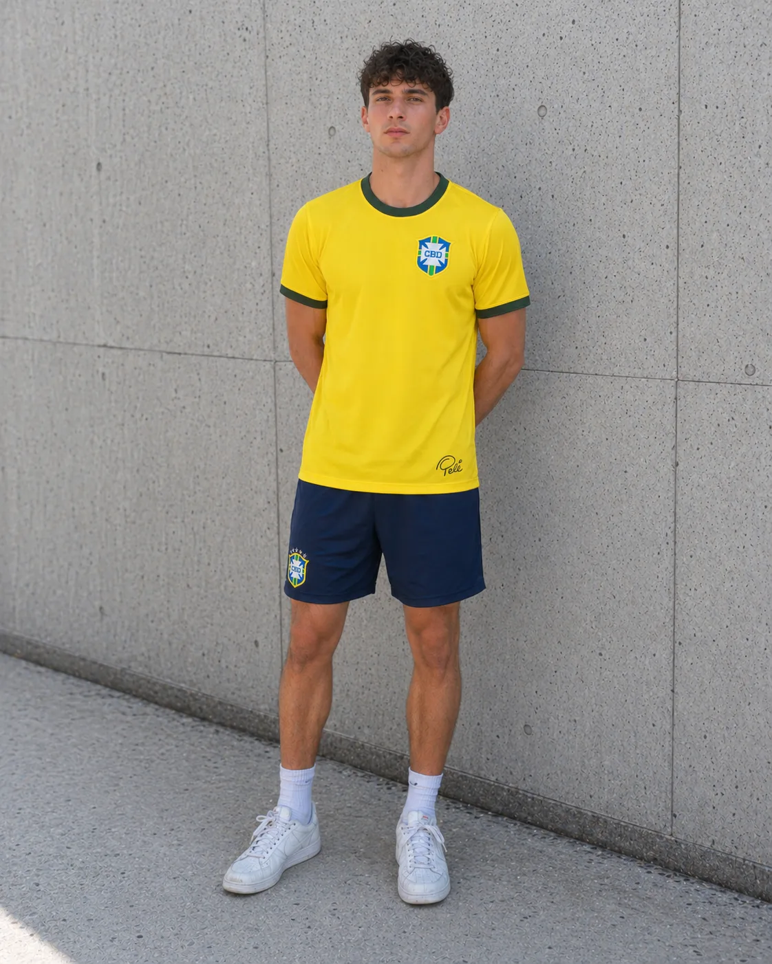 Camiseta Brasil Pelé 1970