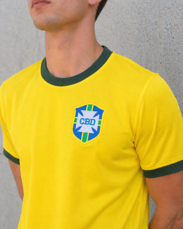 Camiseta Brasil Pelé 1970