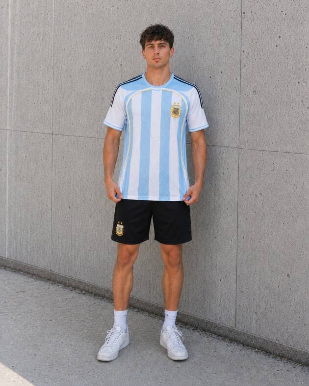 Camiseta Titular Argentina 2006 frente