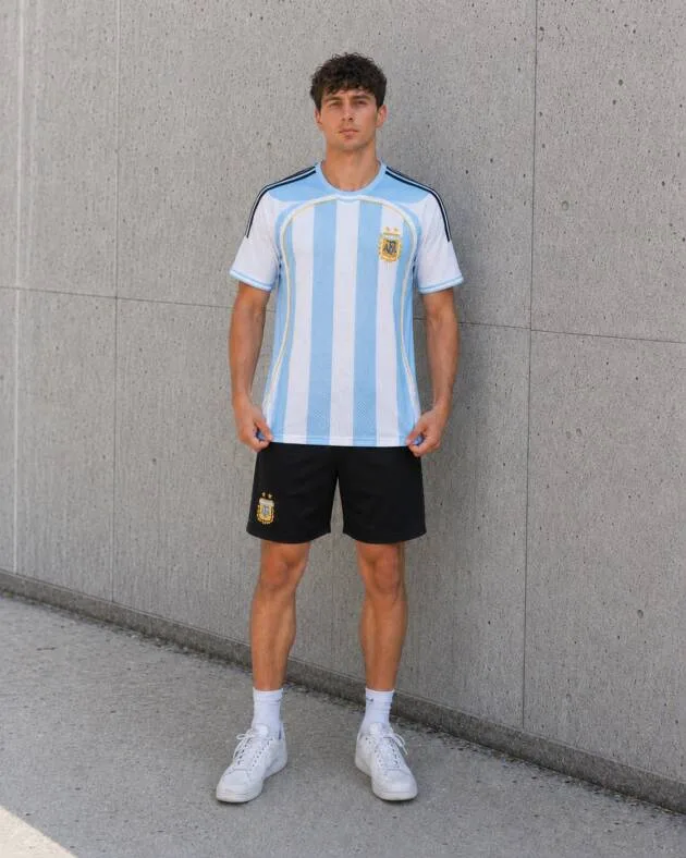 Camiseta Titular Argentina 2006 frente