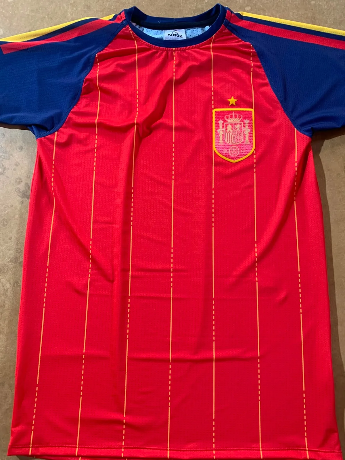 Camiseta Titular España 2026 - foto frontal real