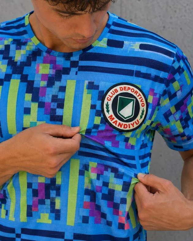 Camiseta de arquero Deportivo Mandiyú Goycochea 1994-1995 - detalle
