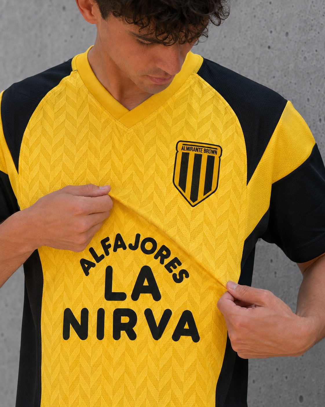 Camiseta Almirante Brown 1992-93 detalle