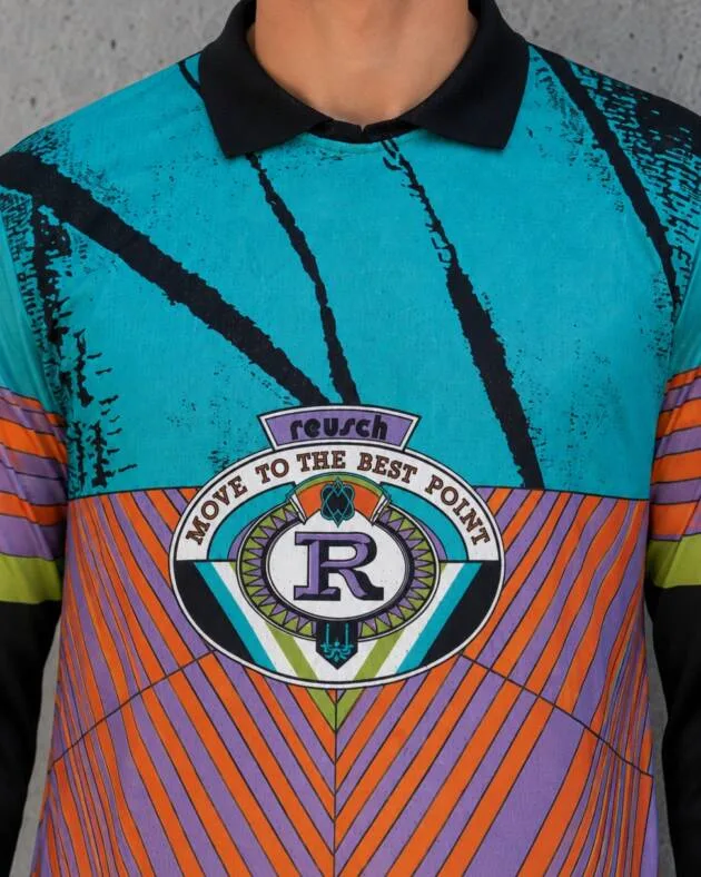 Camiseta de Arquero Deportivo Español Pedro Catalano 1992 - detalle
