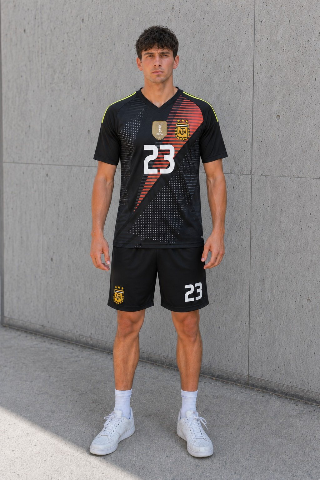 Camiseta de arquero Argentina Dibu Martínez 2024 frente