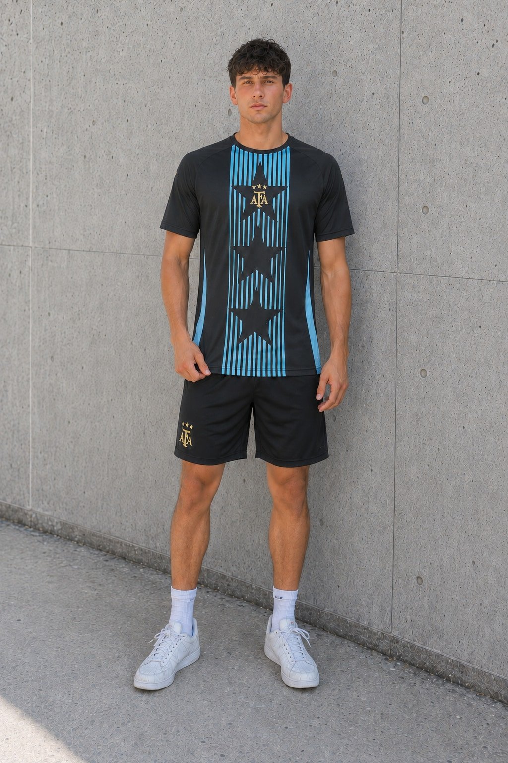 Camiseta Argentina Pre-Match 2024 manga estándar frente