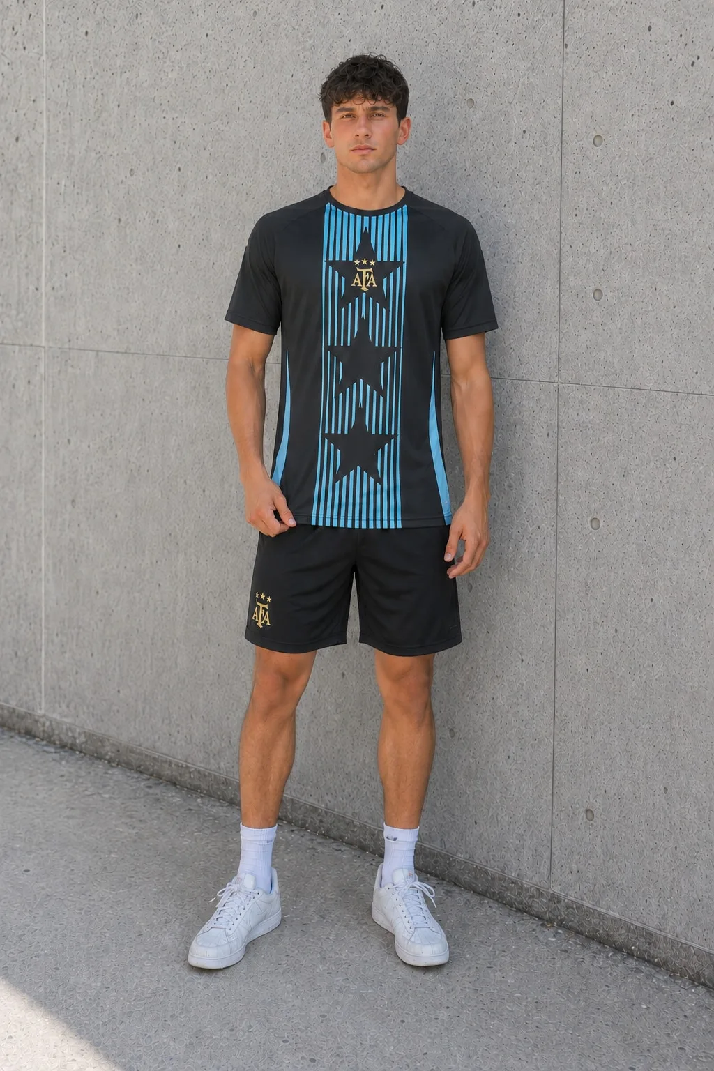 Camiseta Argentina Pre-Match 2024 manga estándar frente