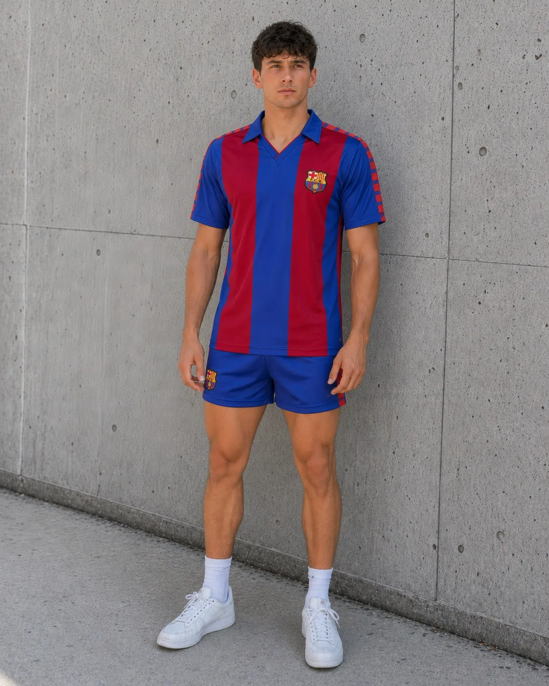 Camiseta Barcelona 1982-83 frente