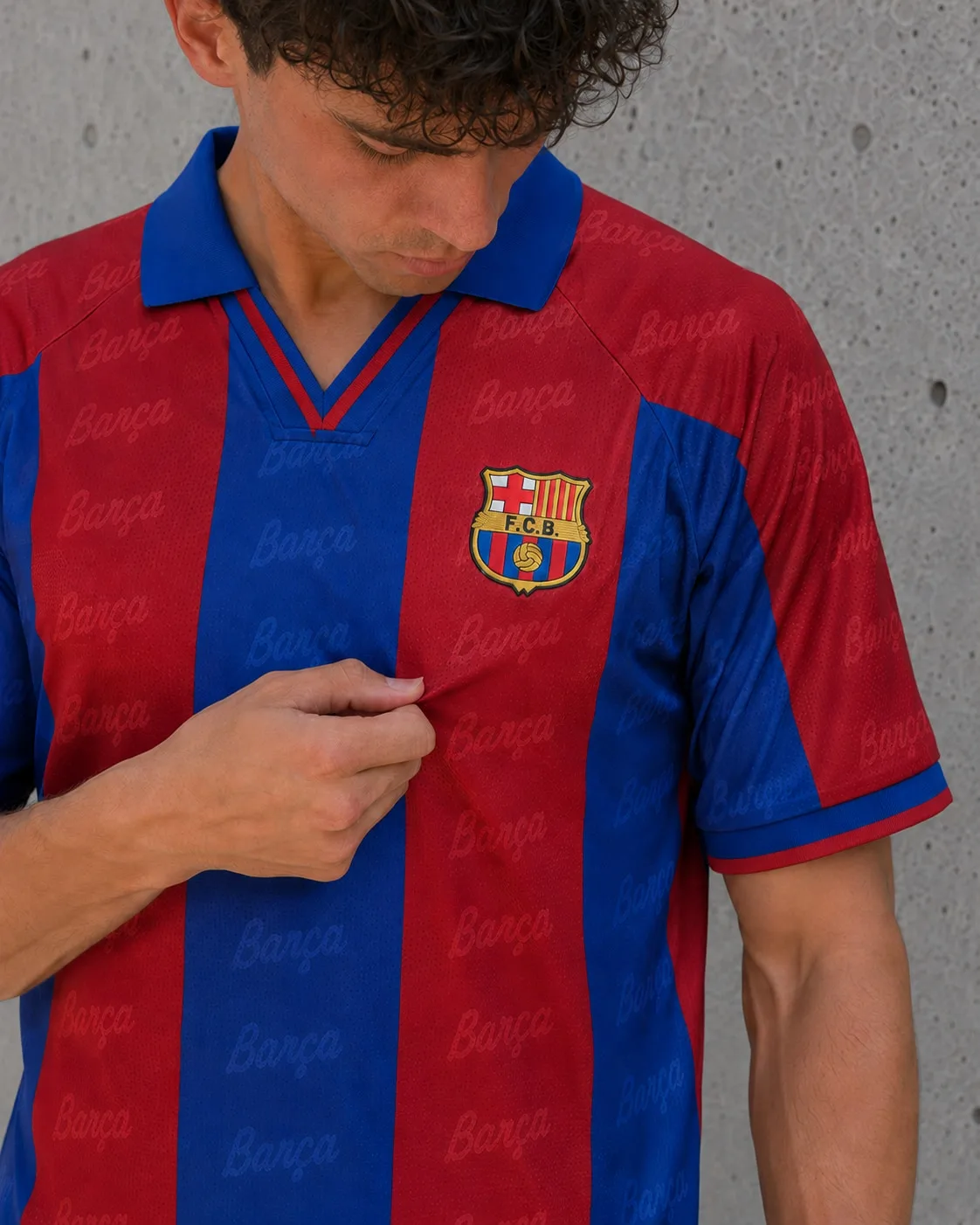 Camiseta Barcelona 1996-97 detalle