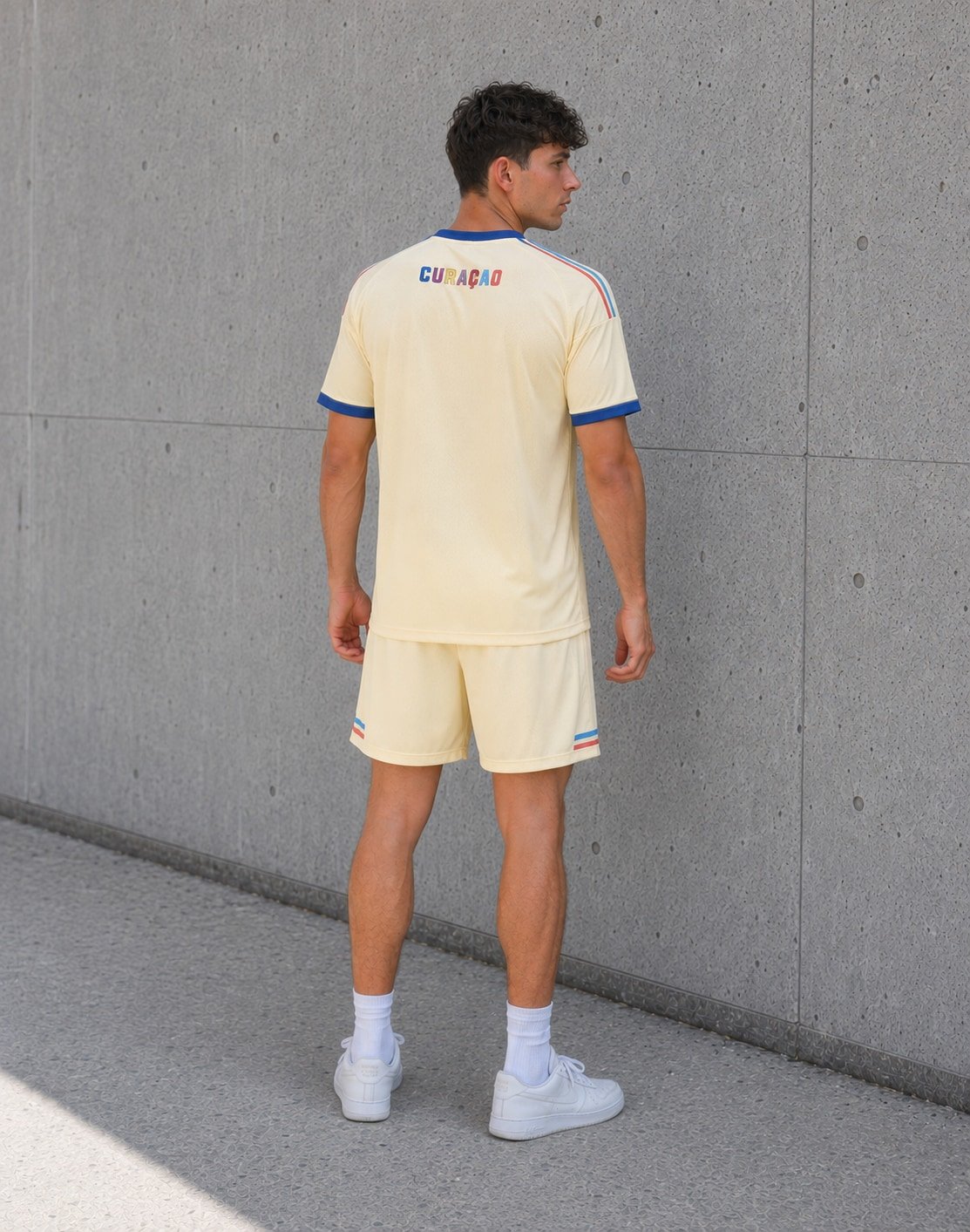 Camiseta alternativa Curazao 2026 dorso