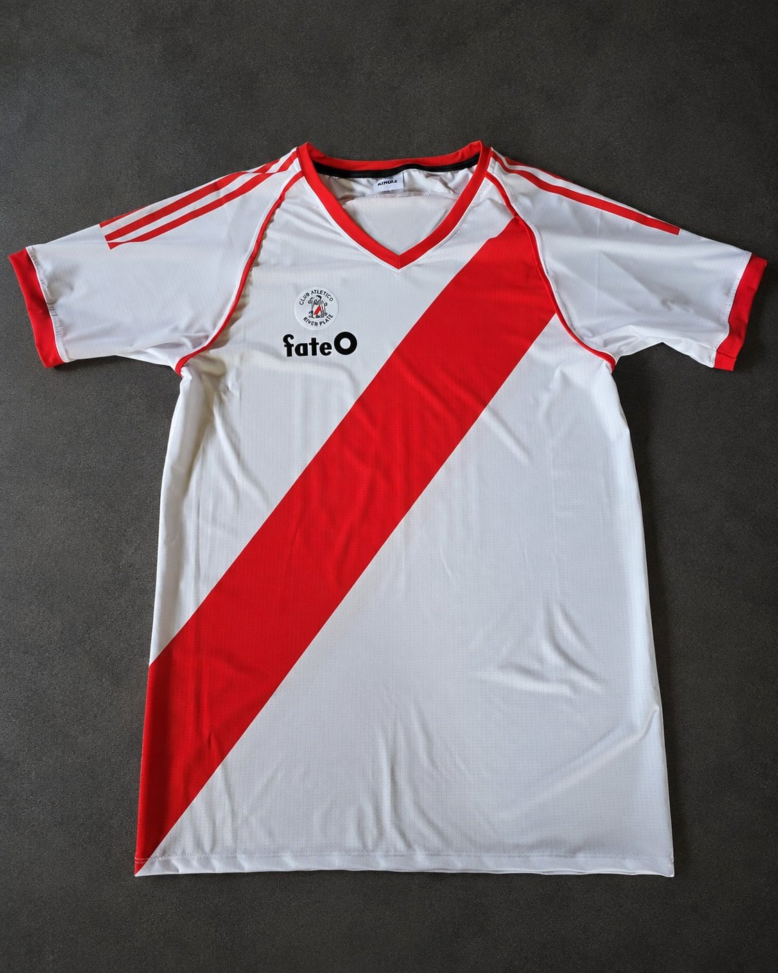 Camiseta River Plate 1986 foto real