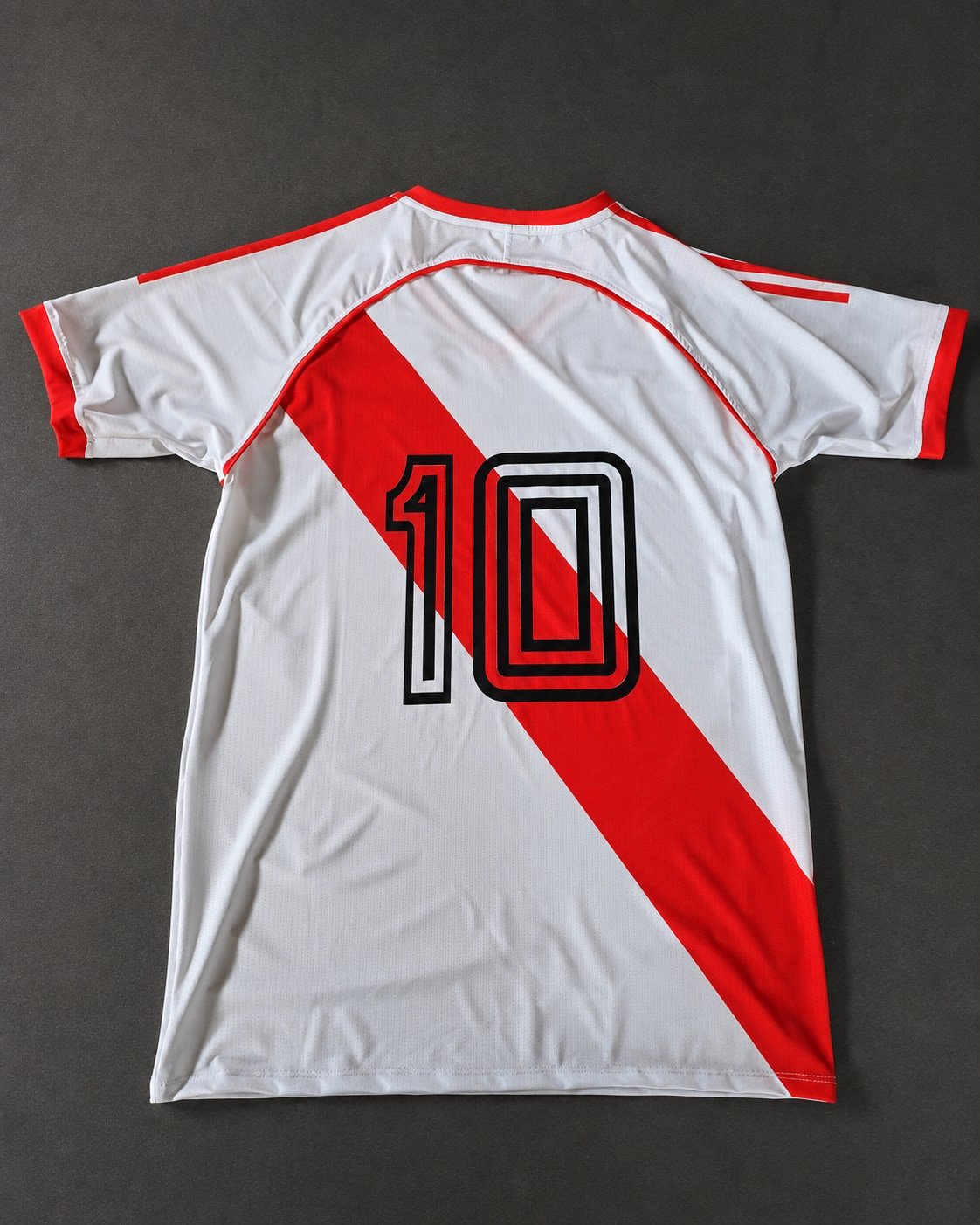Camiseta River Plate 1986 foto real