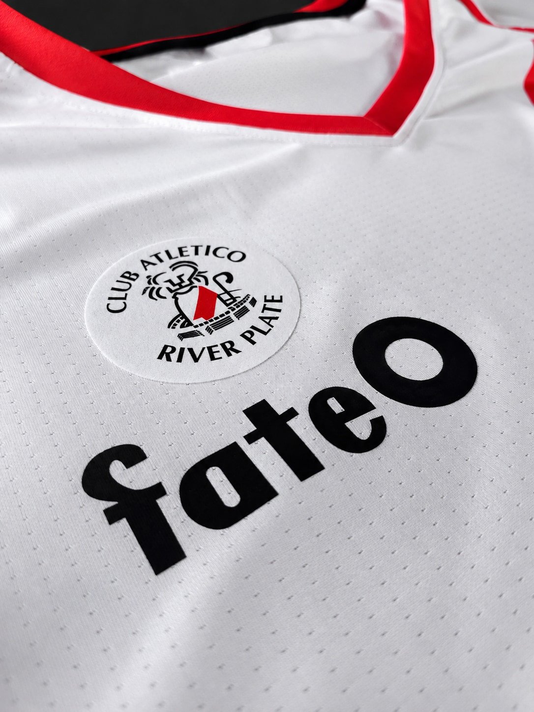 Camiseta River Plate 1986 foto real