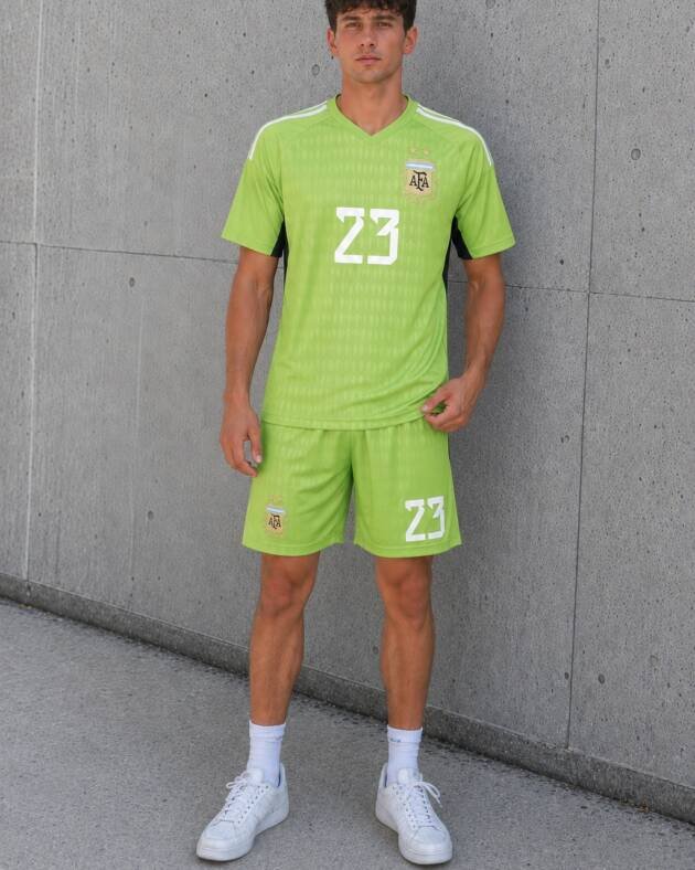 Camiseta de arquero Argentina Dibu Martínez 2022 frente