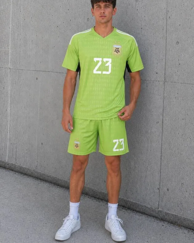 Camiseta de arquero Argentina Dibu Martínez 2022 frente