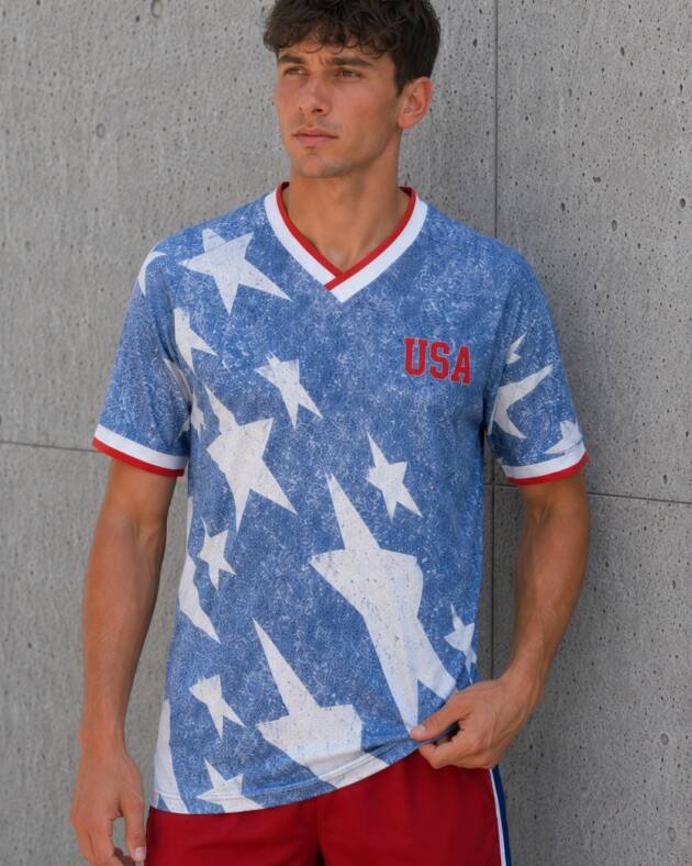 Camiseta Alternativa Estados Unidos 1994 detalle