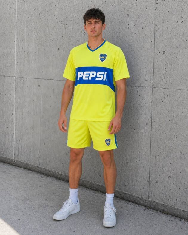 Camiseta Alternativa Boca 2003-04