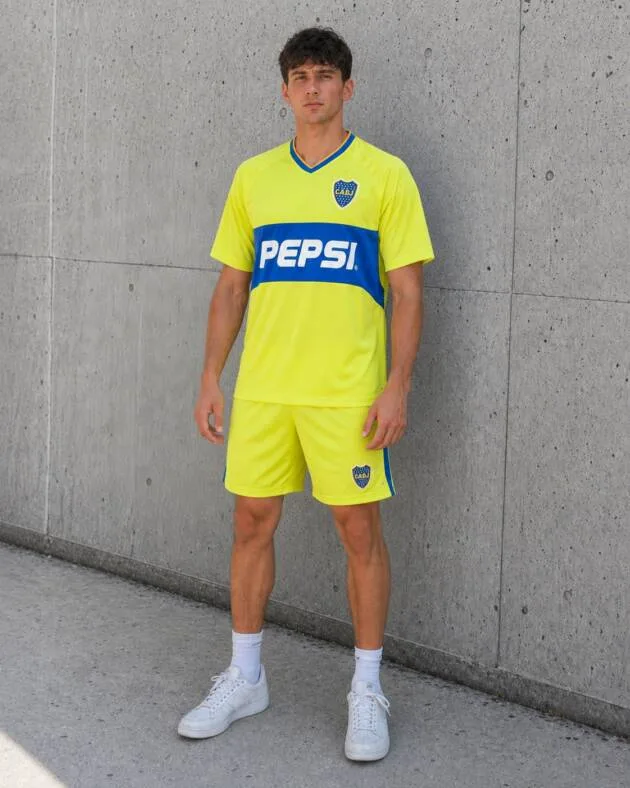 Camiseta Alternativa Boca 2003-04