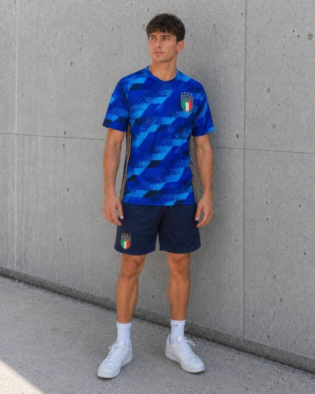 Camiseta Italia Pre-Match 2022 frente