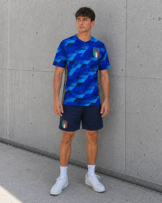 Camiseta Italia Pre-Match 2022 frente