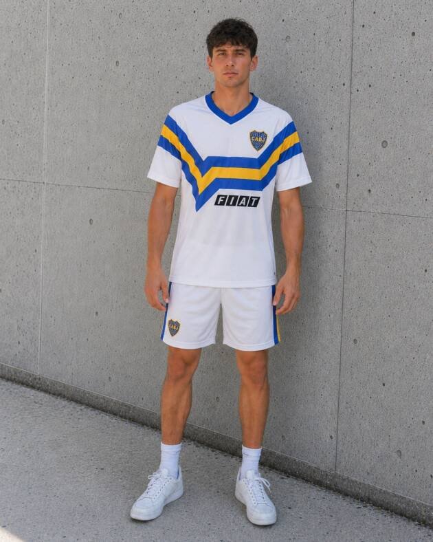 Camiseta Alternativa Boca 1990-91
