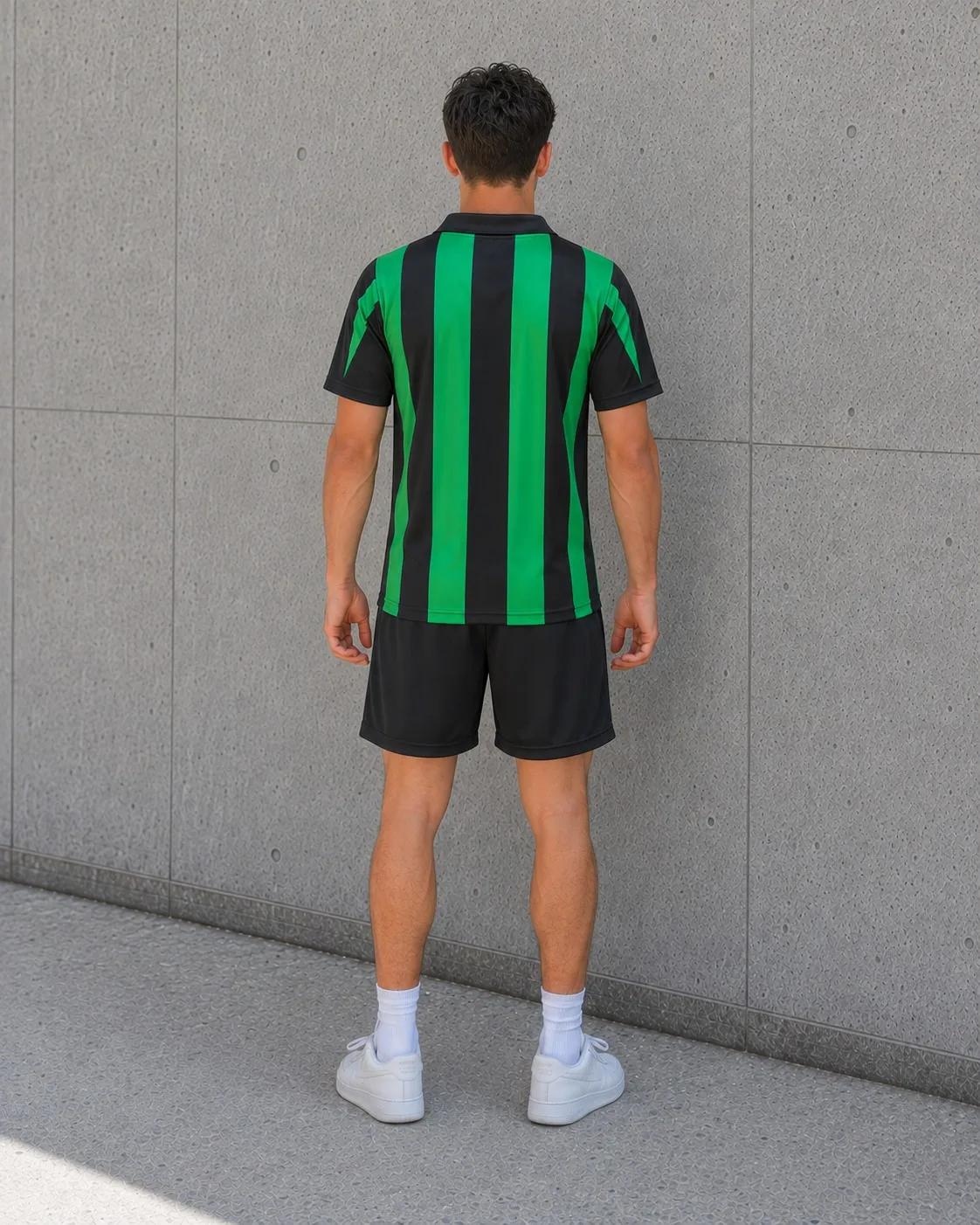 Camiseta Nueva Chicago 1992-93 con modelo
