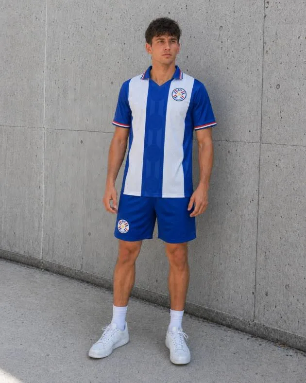 Camiseta Tercera Selección de Paraguay 1998 frente