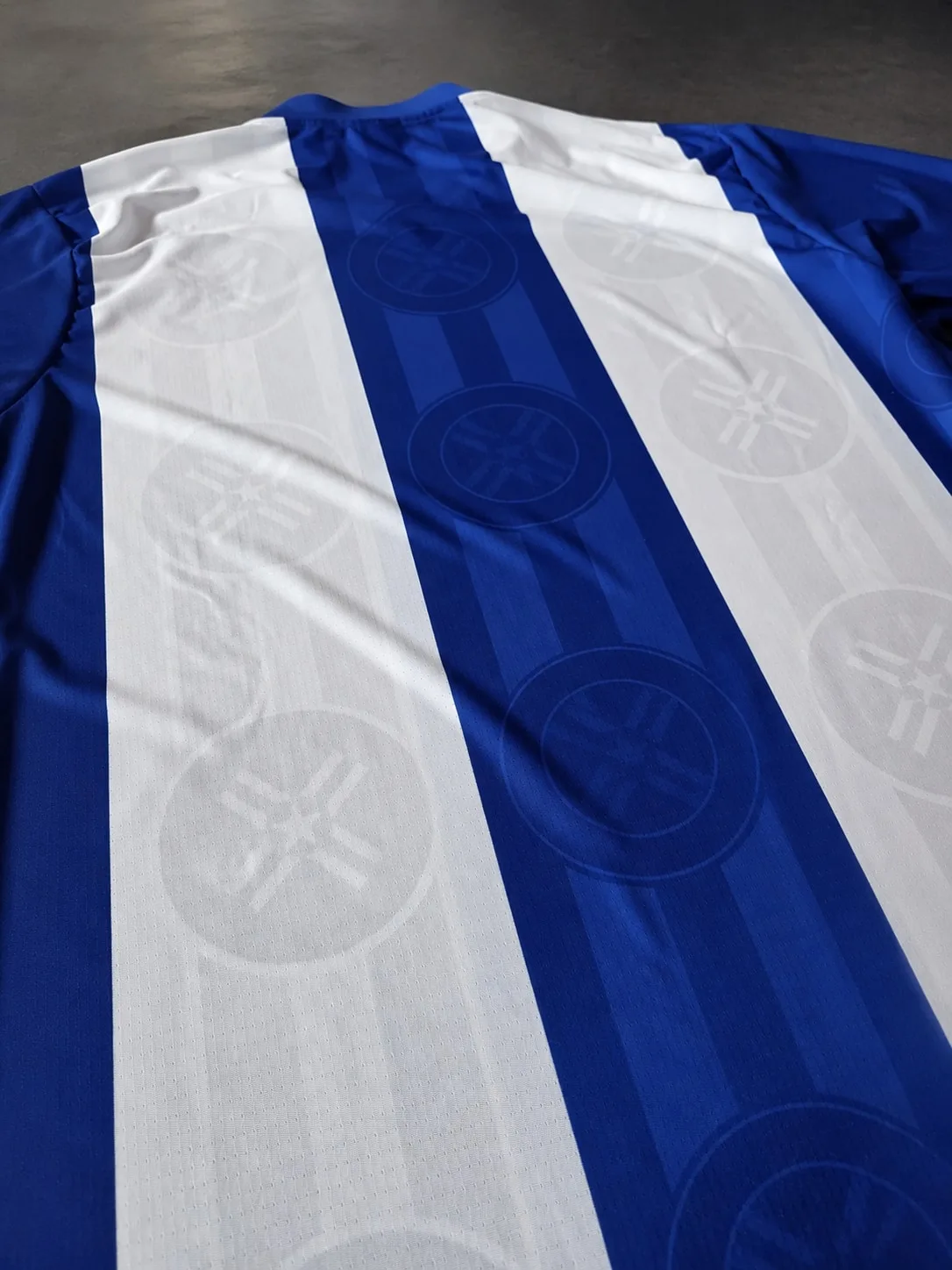 Camiseta Tercera Selección de Paraguay 1998 foto real detalle de trama