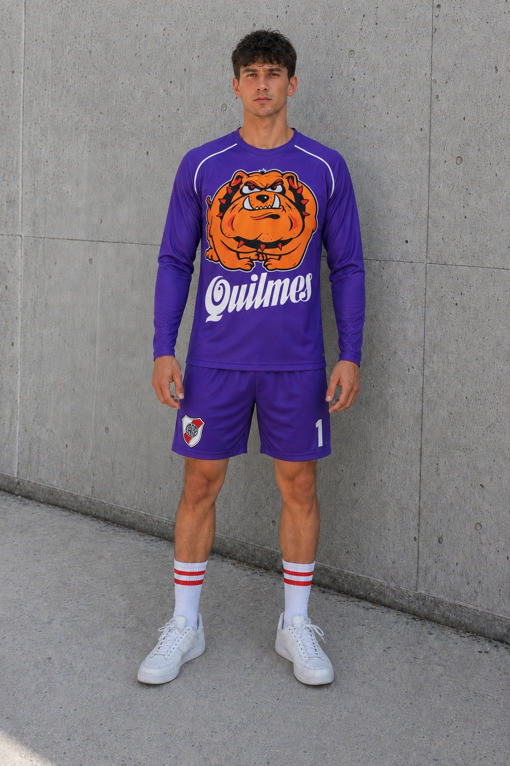 Camiseta de arquero River Plate Germán Burgos 1996 frente