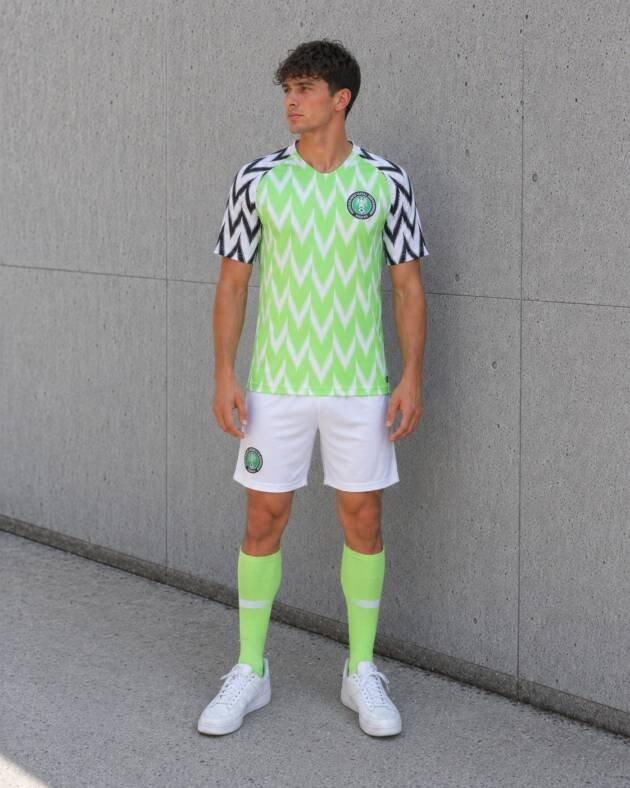 Camiseta Titular Nigeria 2018 frente