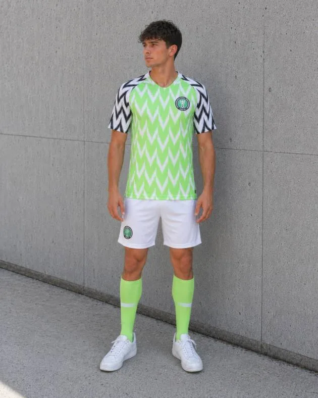 Camiseta Titular Nigeria 2018 frente
