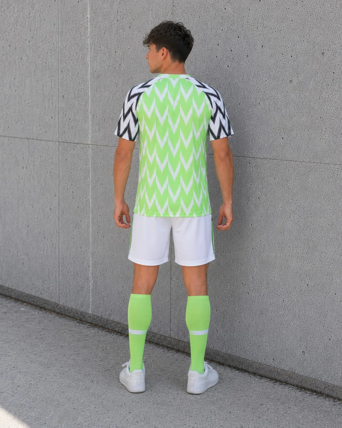 Camiseta Titular Nigeria 2018 dorso