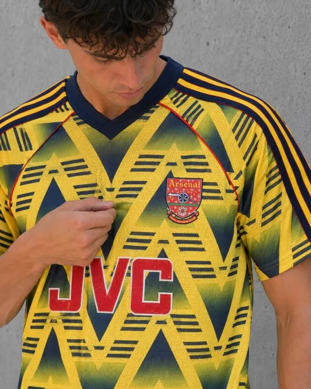 Camiseta Alternativa Arsenal 1991-92 retro