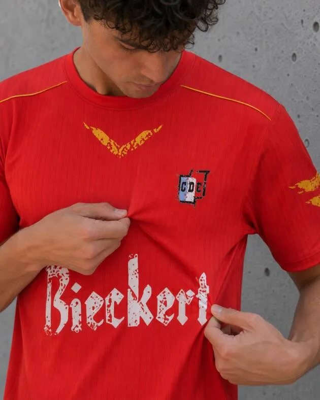 Camiseta Titular Deportivo Español 1993-94 detalle
