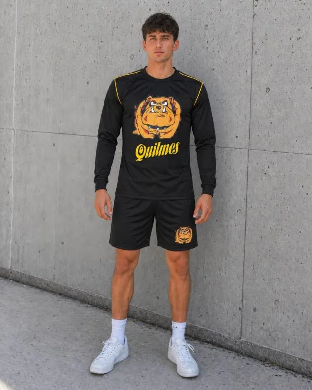 Camiseta de arquero Vélez Sarsfield Chilavert 1996-97 en tela SET negra